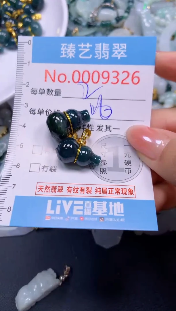 颈饰未镶嵌翡翠9326