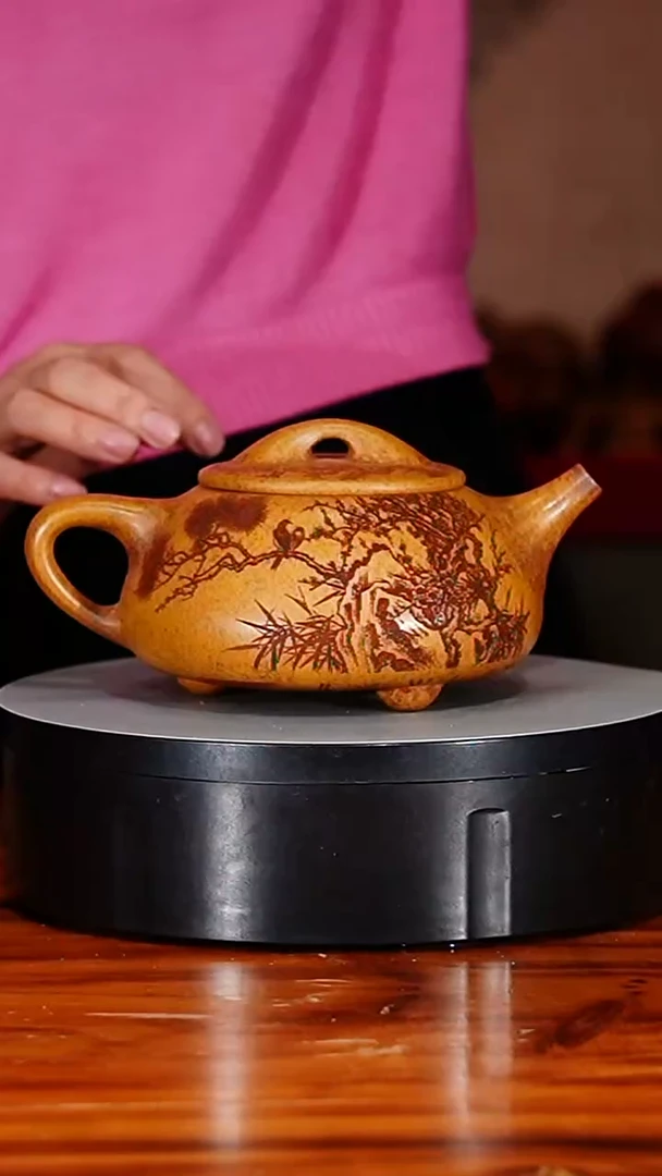 宜兴原矿紫砂壶茶壶600C