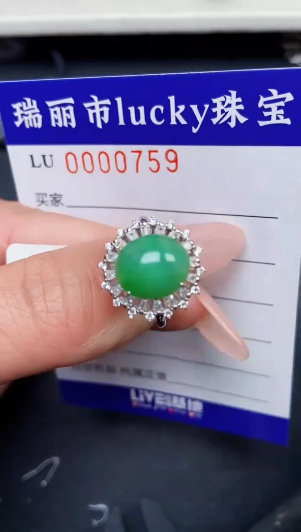 【闪购商品】翡翠颈饰银S925镶嵌0759