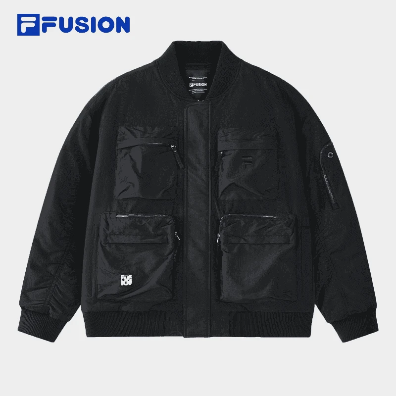 Fila斐乐机能工装飞行员夹克冬季潮流运动棉衣棉服T11M513901F