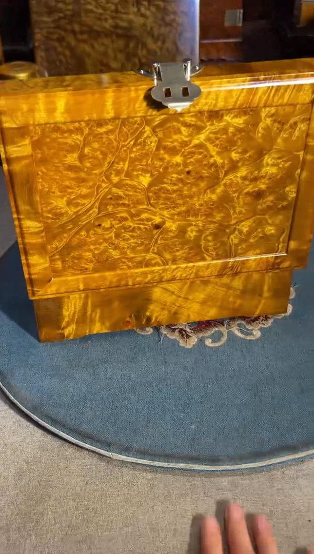 乌木类成套家具瘤疤首饰盒 14