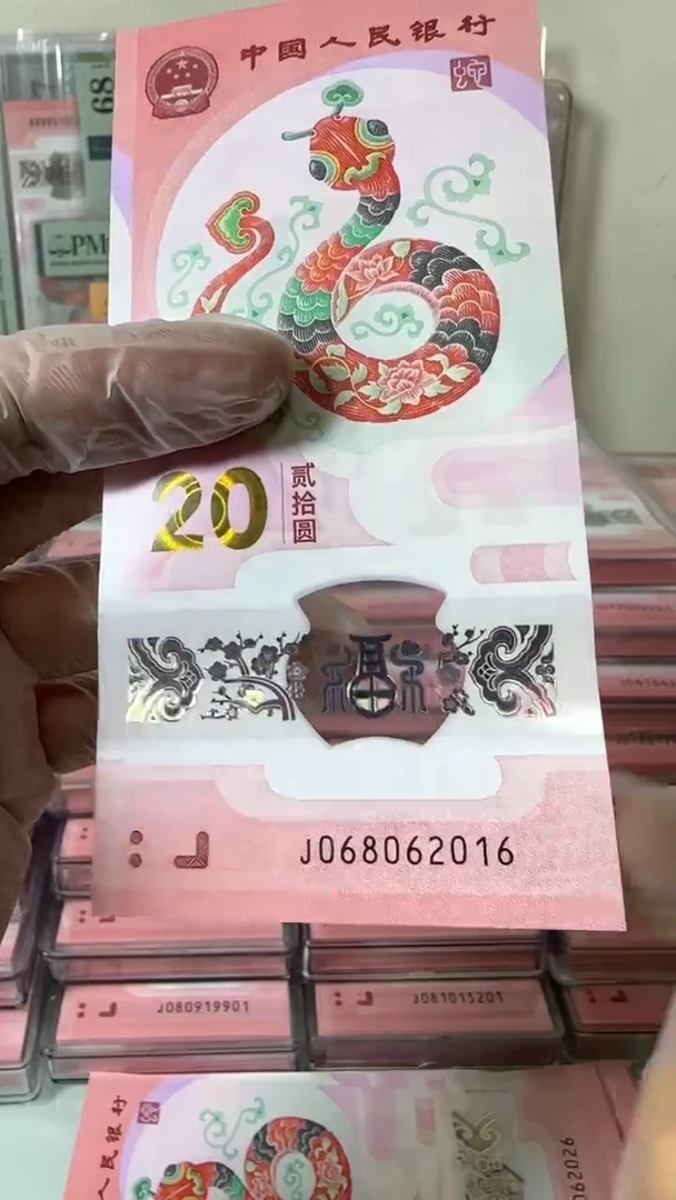 【闪购商品】塑料068062016蛇钞单张