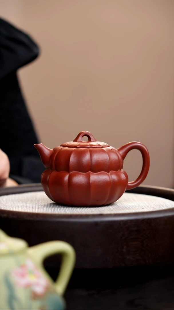 茶壶紫砂朱泥筋囊葫芦壶