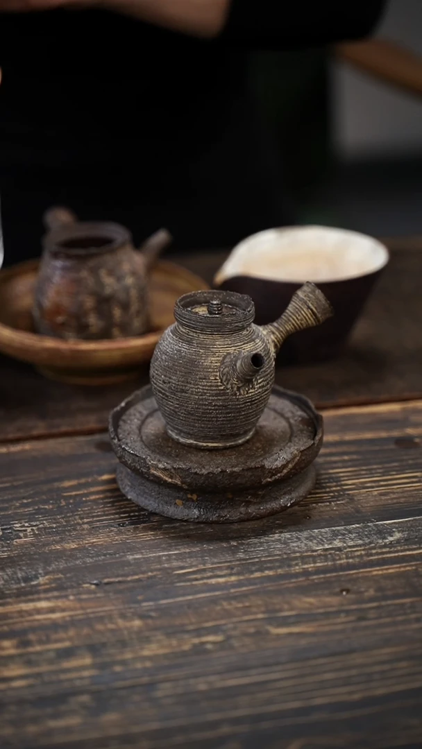 全手工制作  南蛮侧把壶120CC