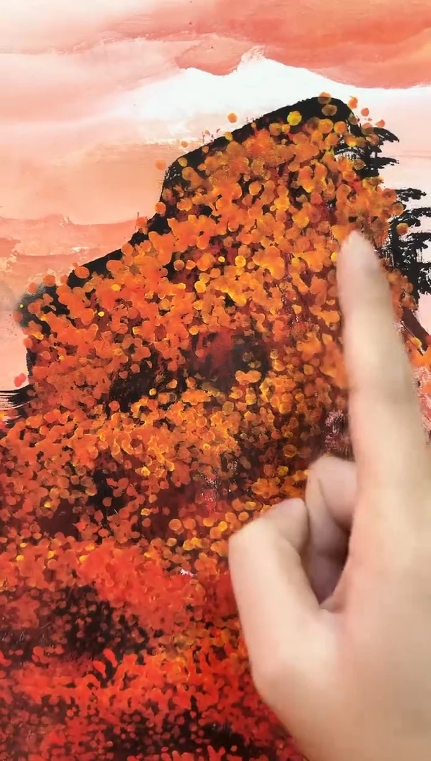 【闪购商品】国画周建真老师亲笔绘画作品2-57