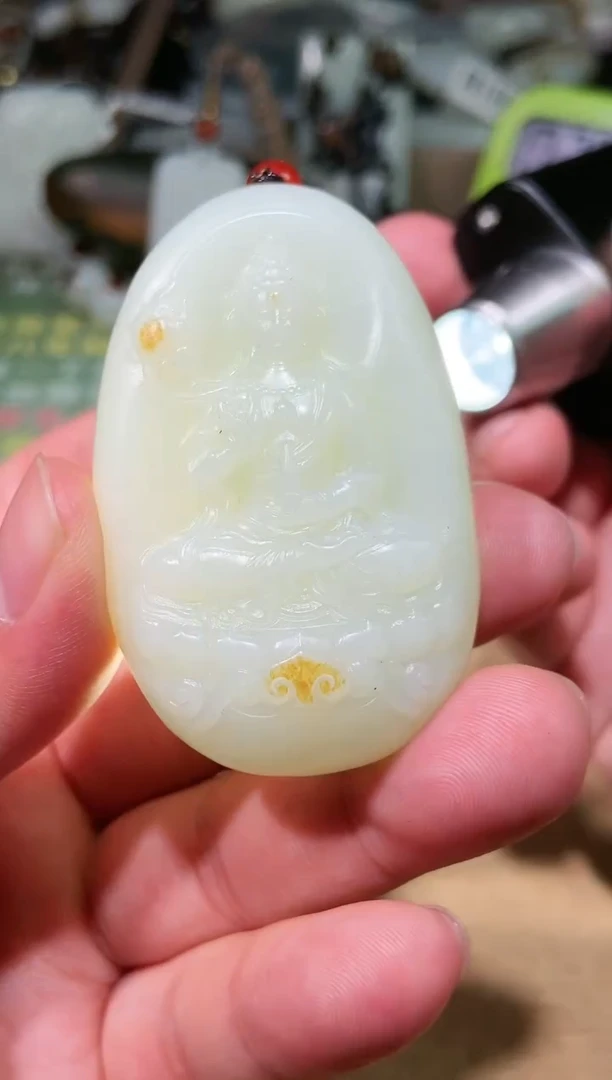 颈饰未镶嵌和田玉多样性拍一发一2320