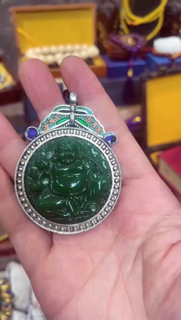 【闪购商品】和田玉（碧玉）吊坠未镶嵌