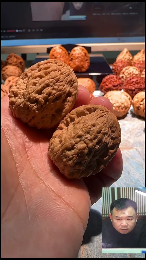 吊坠文玩核桃洋**玉悟空36.8高