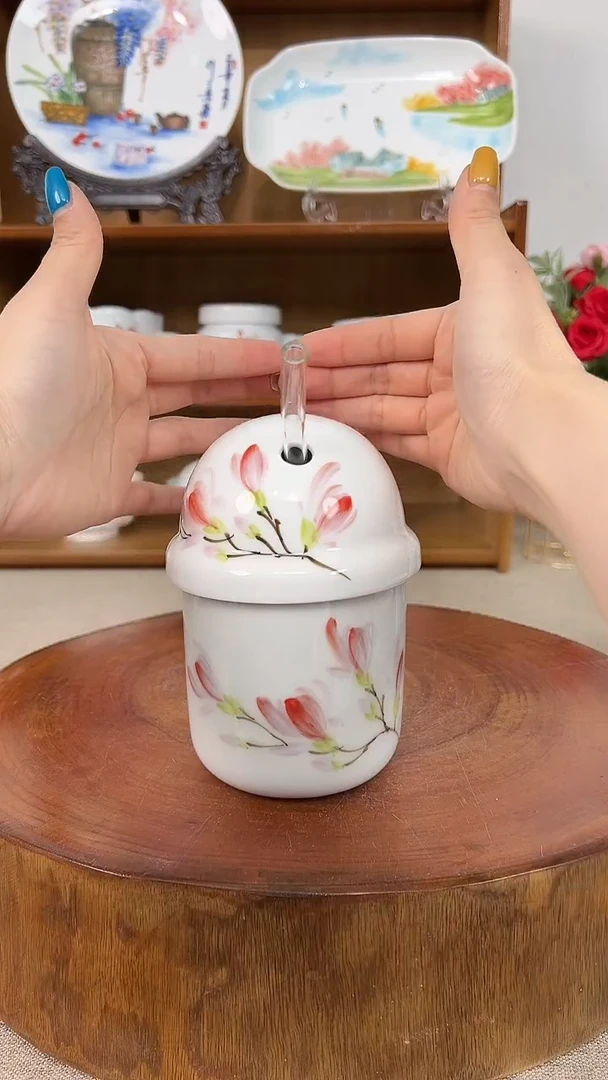 摆件景德镇手工手绘陶瓷餐具