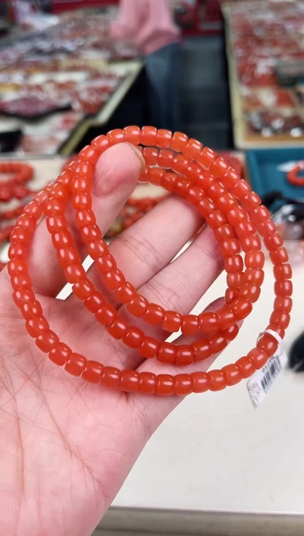 未镶嵌保山直切多圈6+南红玛瑙（多样式发其一）