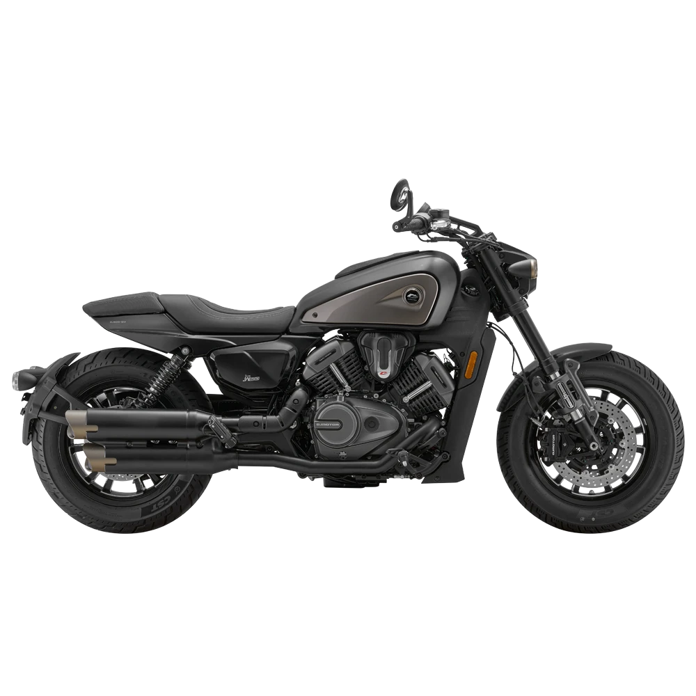 QJMOTOR 闪600 V4 2026款 复古巡航摩托车【门店自提】