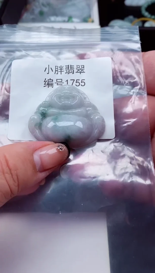颈饰未镶嵌翡翠缅甸天然A货翡翠1755