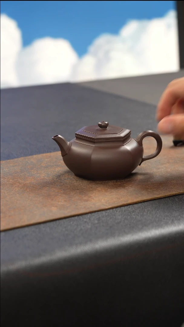 茶壶紫砂大彬六方