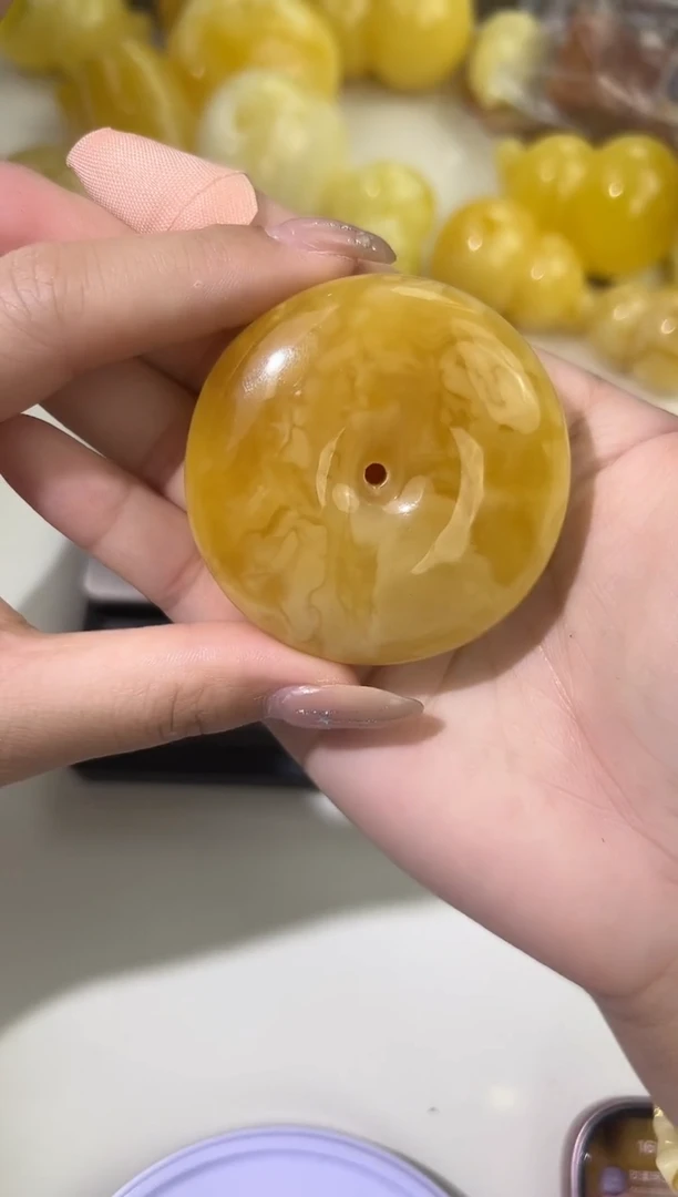 裸石琥珀未镶嵌天然琥珀蜜蜡吊坠