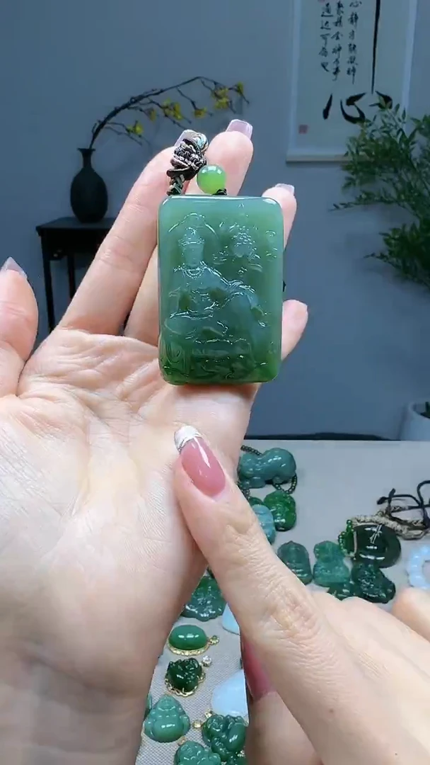 未镶嵌和田玉挂件1