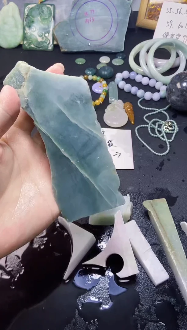 【闪购商品】翡翠未镶嵌颈饰079天然翡翠