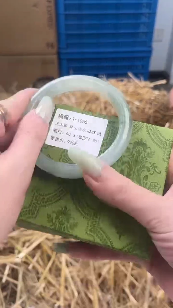 未镶嵌手镯石英质玉T-1065