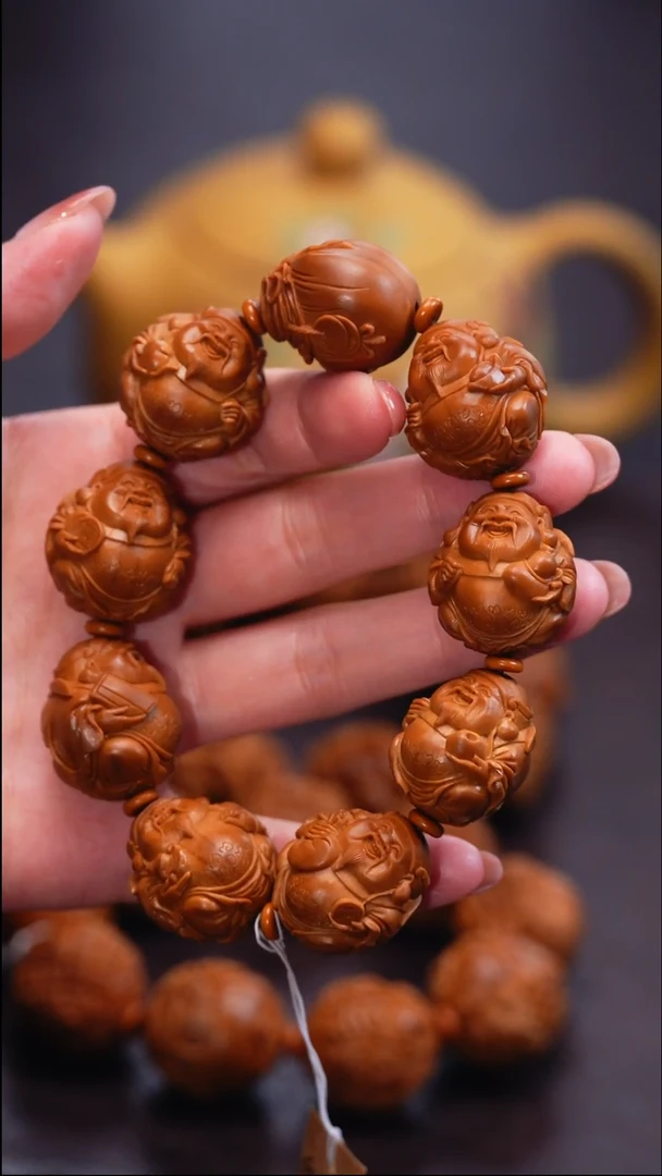 手串/手链橄榄核财神