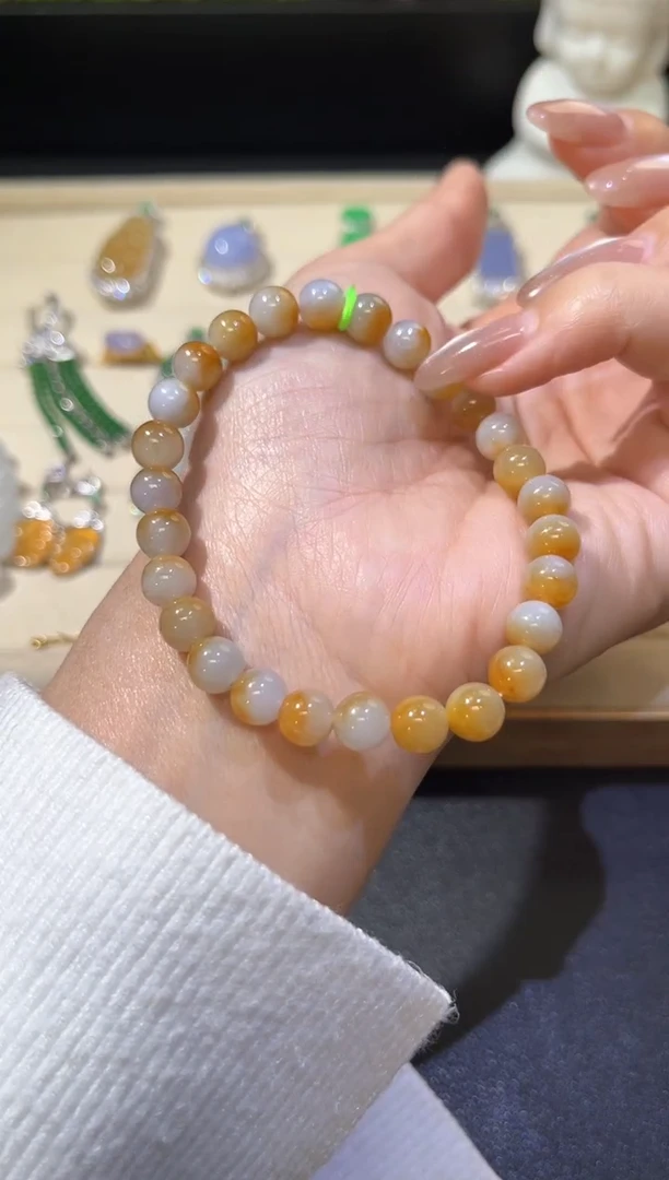 未镶嵌手串翡翠