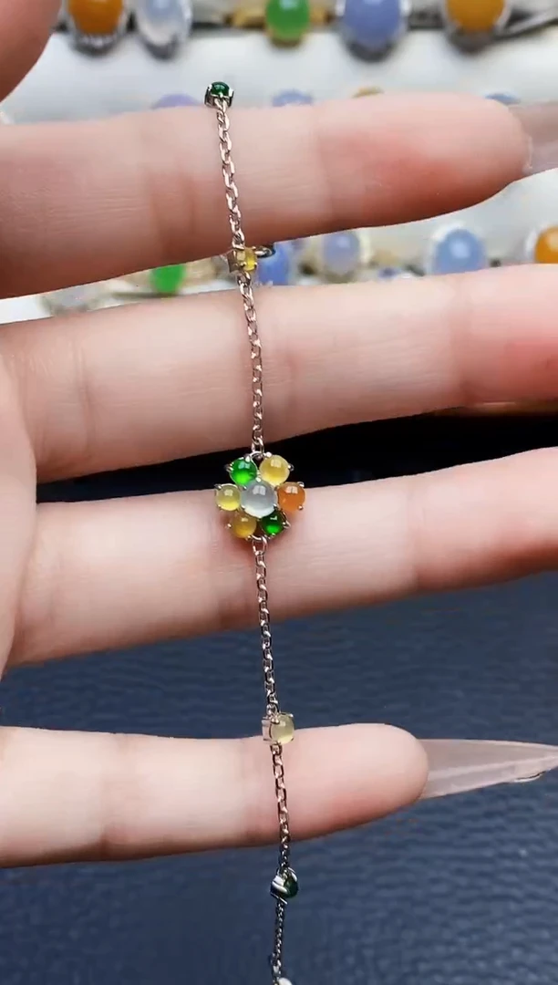 银S925镶嵌戒指翡翠5062