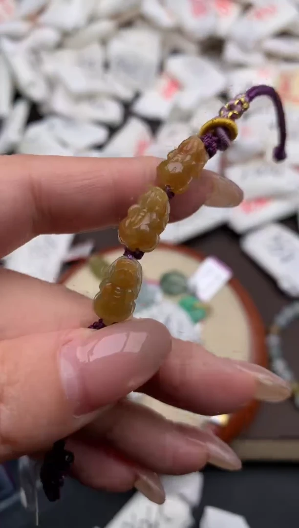 【闪购商品】翡翠手绳未镶嵌一