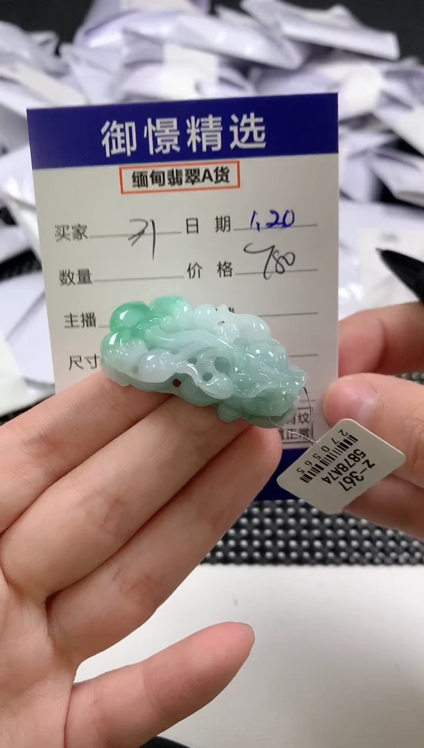 【闪购商品】翡翠颈饰未镶嵌42