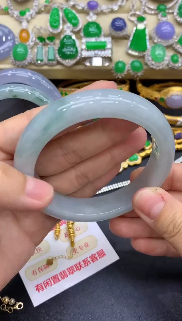 未镶嵌手镯翡翠366-中国好珍宝