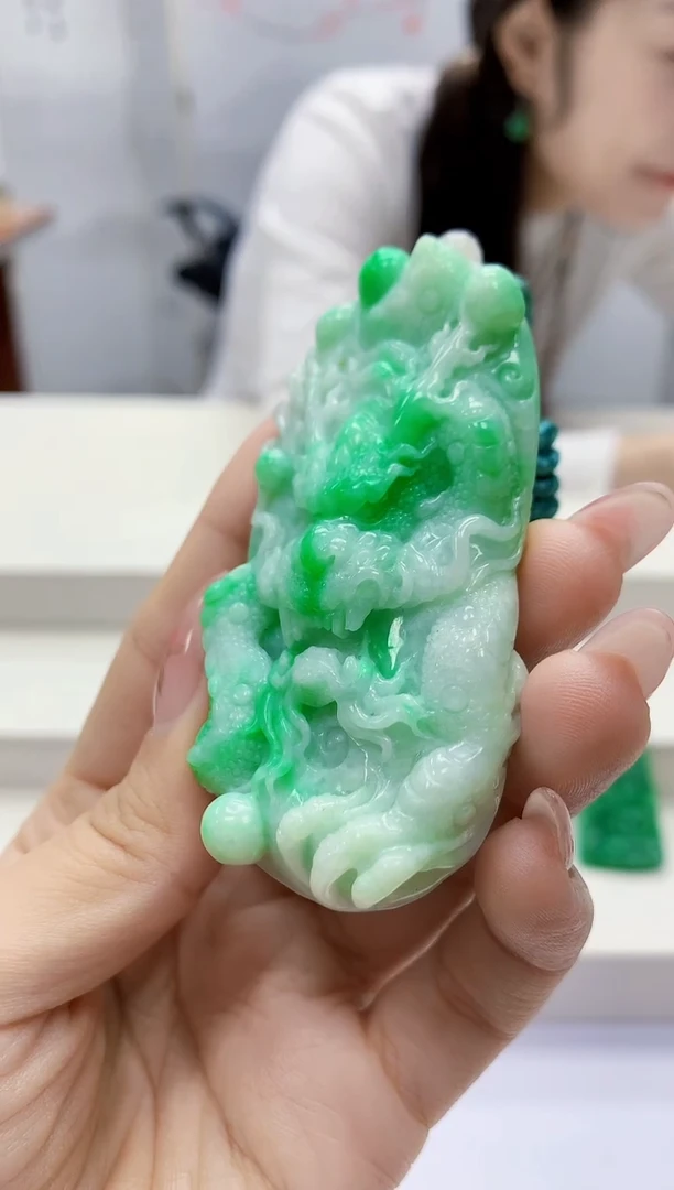 未镶嵌定制翡翠3099ty-毛货挂件66