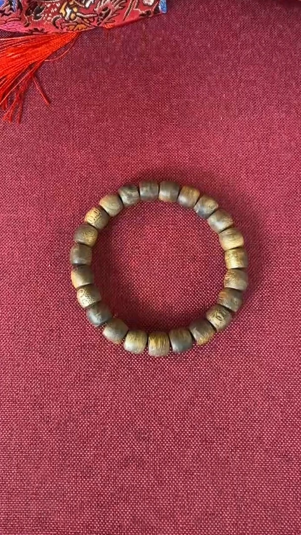 【闪购商品】沉香手串454011国香棋楠8*9鼓珠多样发其一