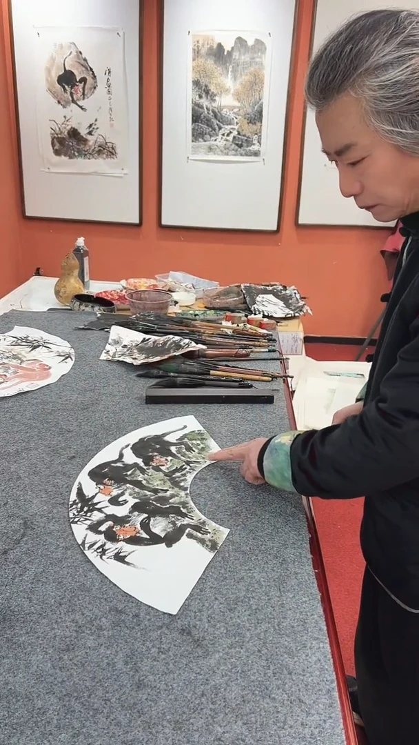 国画周大拙/国画/花鸟