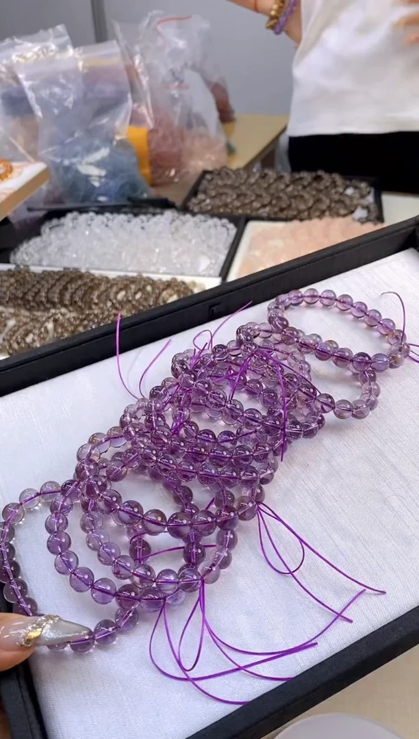 【闪购商品】水晶手串未镶嵌024/多样性发其一/卡9