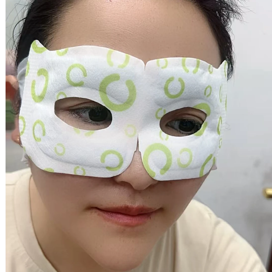 5盒艾草眼睛热敷可视眼罩缓解眼部疲劳 香熏配件蒸汽眼罩