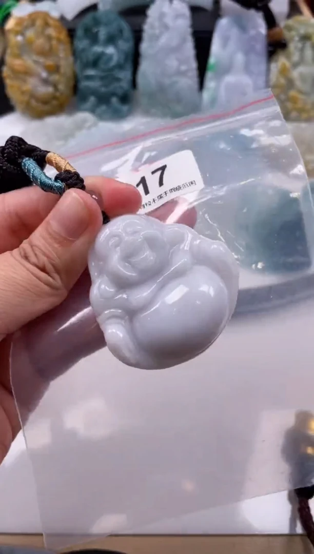 【闪购商品】翡翠颈饰未镶嵌天然缅甸A货翡翠217