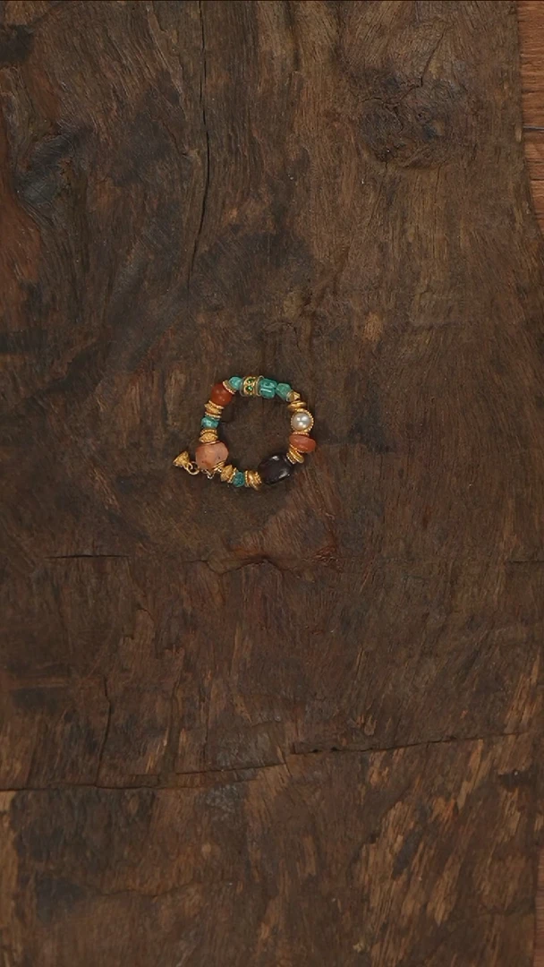 【闪购商品】绿松石戒指18K金镶嵌S3087-定制