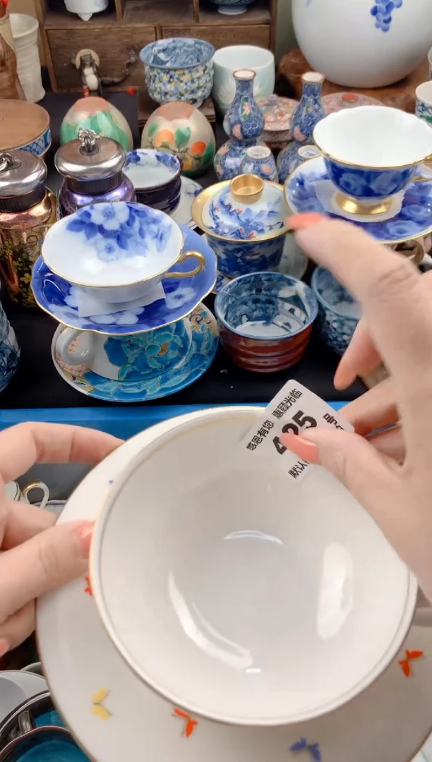 【闪购商品】瓷片425号九姑娘工艺品瓷器