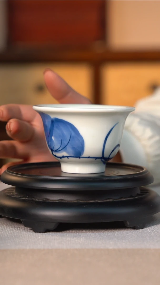 【闪购商品】景德镇青花主人杯060