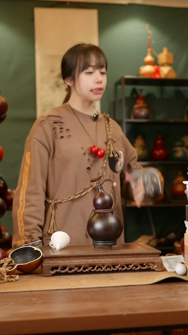 177号精品天然大漆酒葫芦一物一拍~