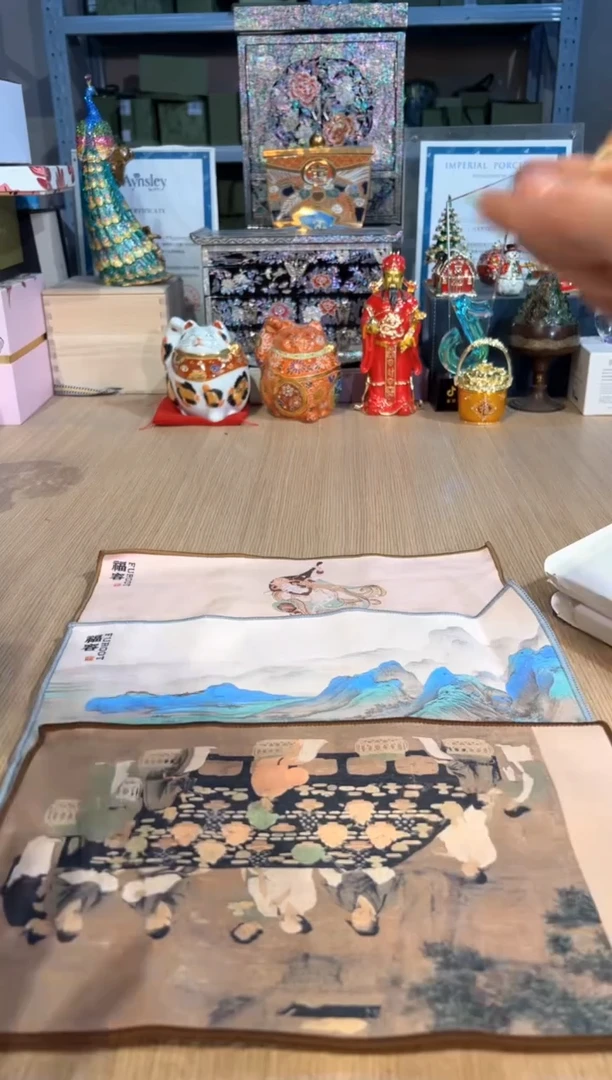 【闪购商品】杯166福容茶巾套三