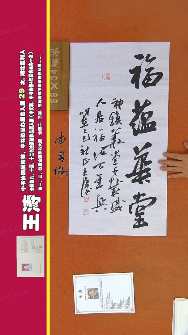 【闪购商品】书法19王涛书法作品