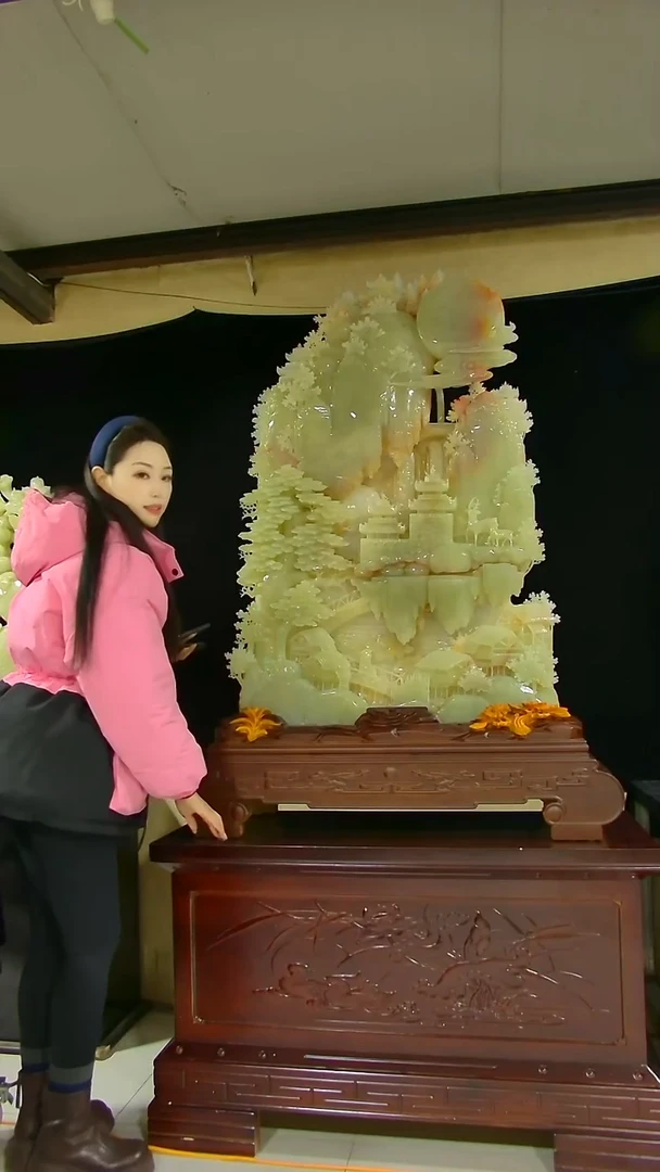 石材山**庭家居摆件付米链接
