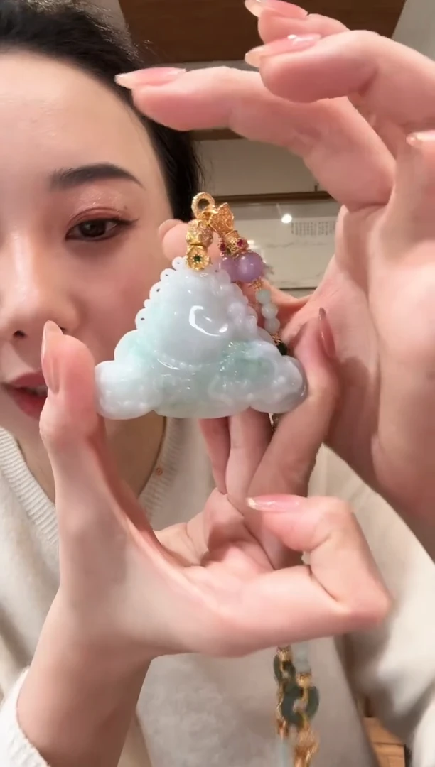 【闪购商品】翡翠颈饰未镶嵌国风