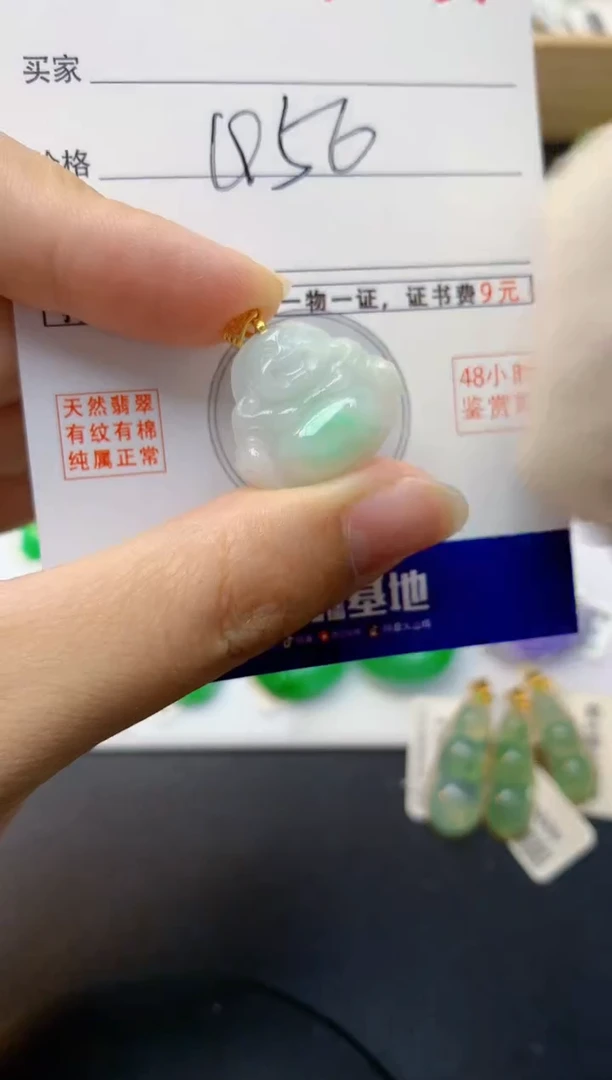 颈饰未镶嵌翡翠天然缅甸A货翡翠