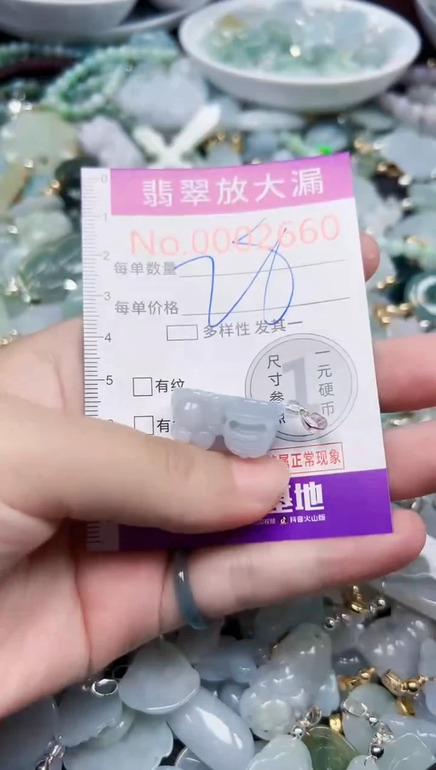 颈饰未镶嵌翡翠2660