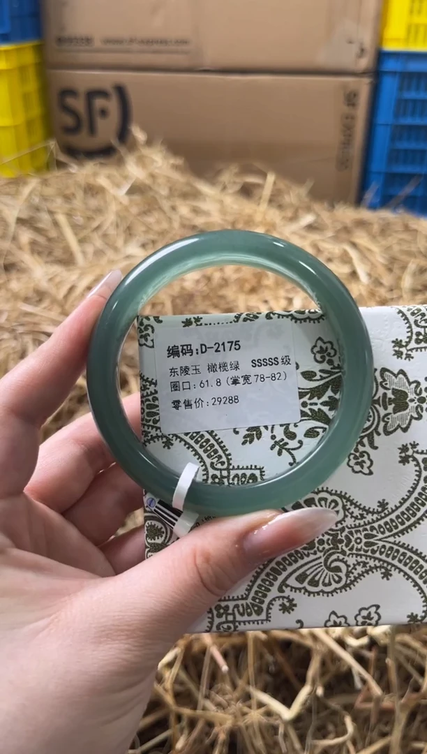 未镶嵌手镯石英质玉D-2175