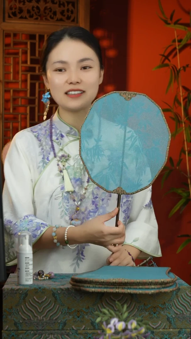 刺绣纯手工非遗国风饰品（花位随机介意勿拍）