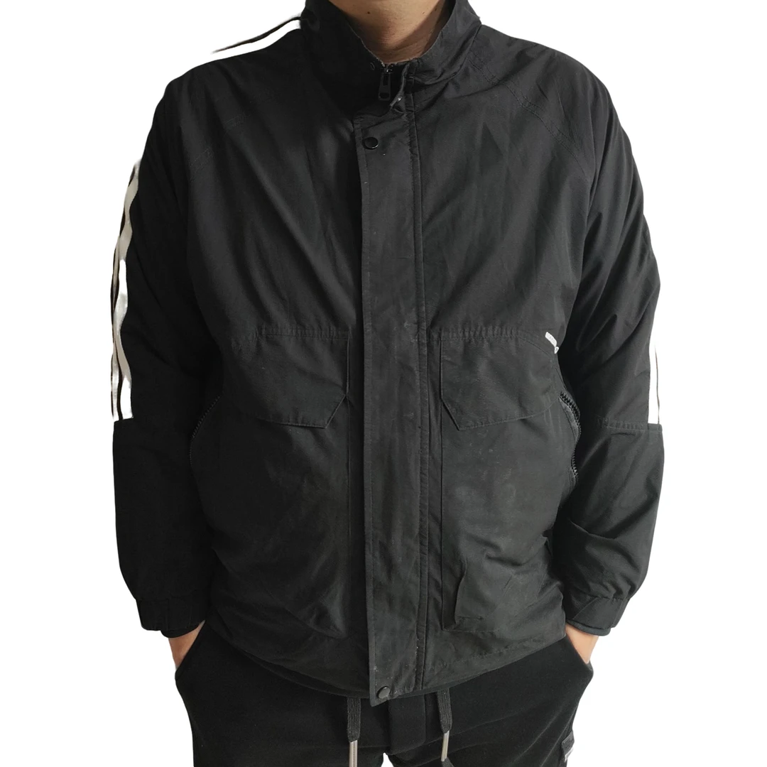 精品男装宽松百搭休闲运动连帽（以直播间实物为准)