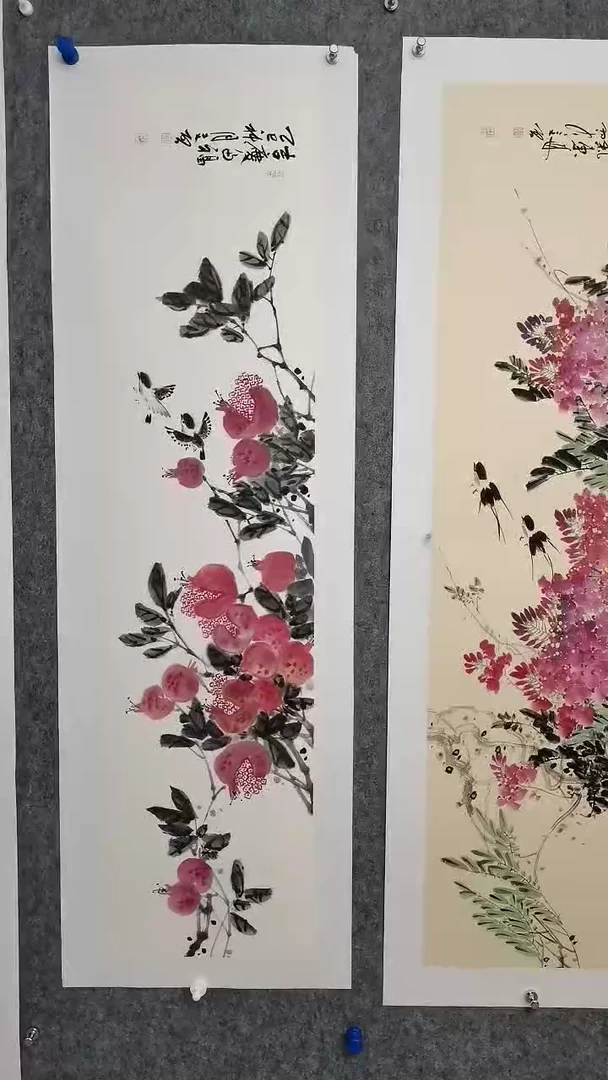 吉庆多福138*35cm