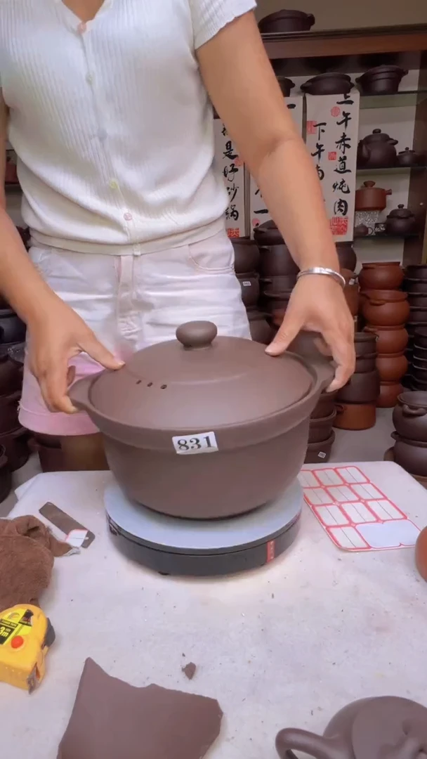 宜兴紫砂5升锅831