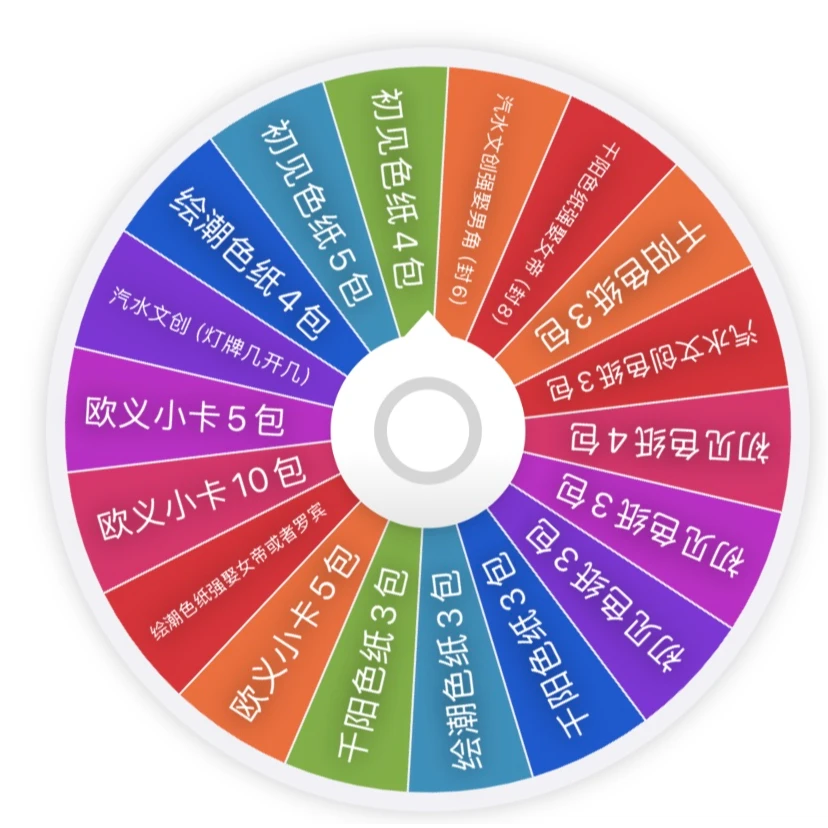 【混合IP转盘】混合IP大转盘航海王典藏亚克力色纸国产二创盲盒