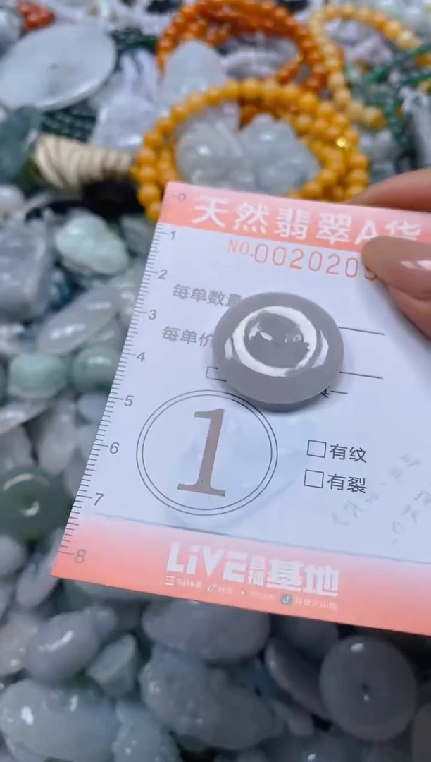 翡翠未镶嵌颈饰闪购0020209